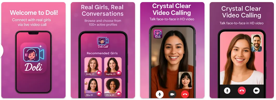 Dolicall app screenshot