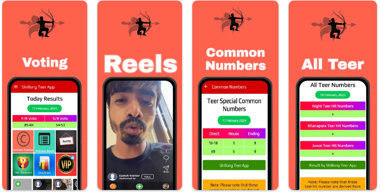 Shillong Teer App app screenshot